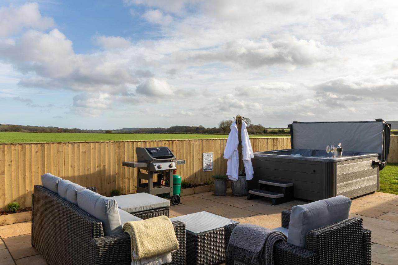 סקארבורו The View, Broxa - Luxury Lodge - Yorkshire Coast מראה חיצוני תמונה